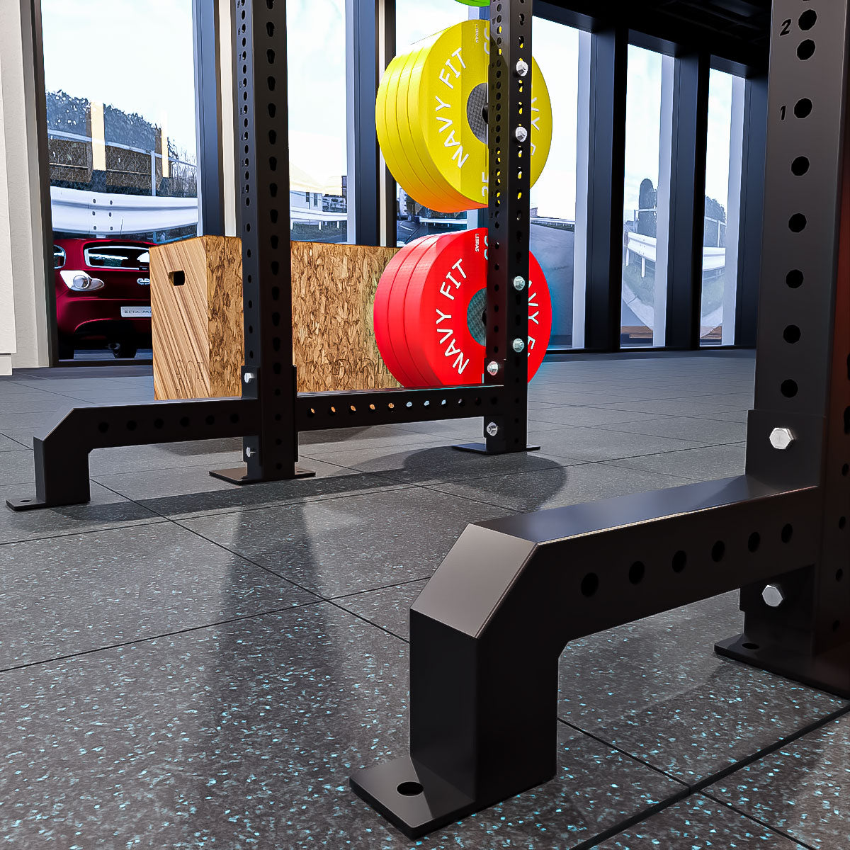 BASE FRONTAL PARA RACK