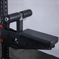 Asiento Pulldown Navyfit con acolchado de alta densidad montado en rack para ejercicios de jalón