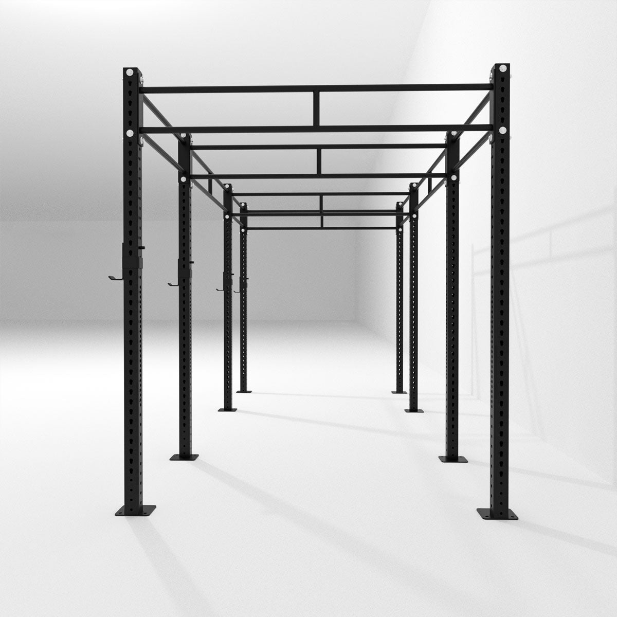 RACK CENTRAL EN CADENA DOBLE BARRA 168"