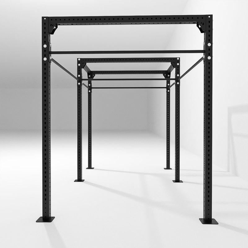 RACK CENTRAL EN CADENA CON VIGA 120"