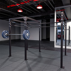 RACK CENTRAL EN CADENA CON VIGA 120"
