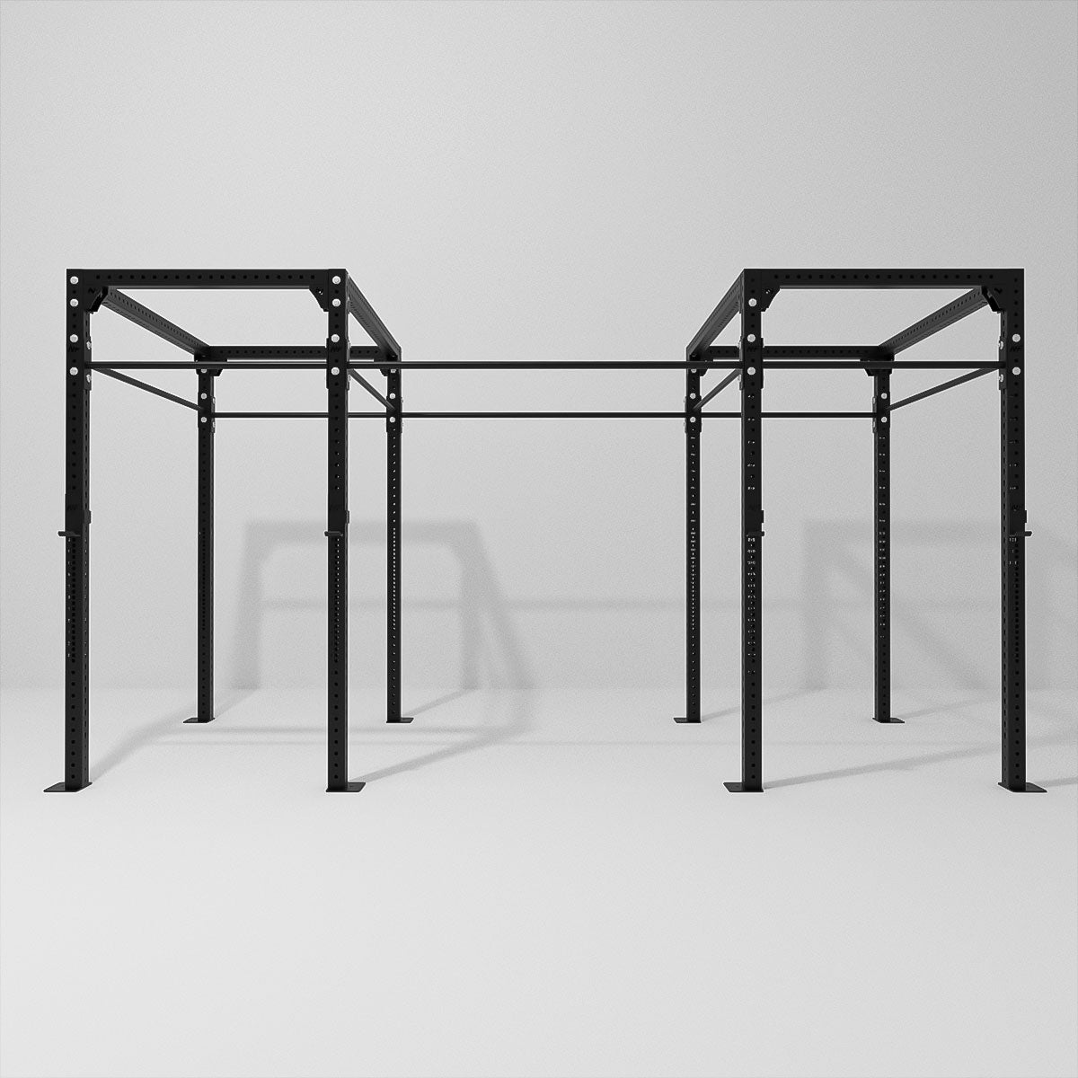 RACK CENTRAL EN CADENA CON VIGA 168"