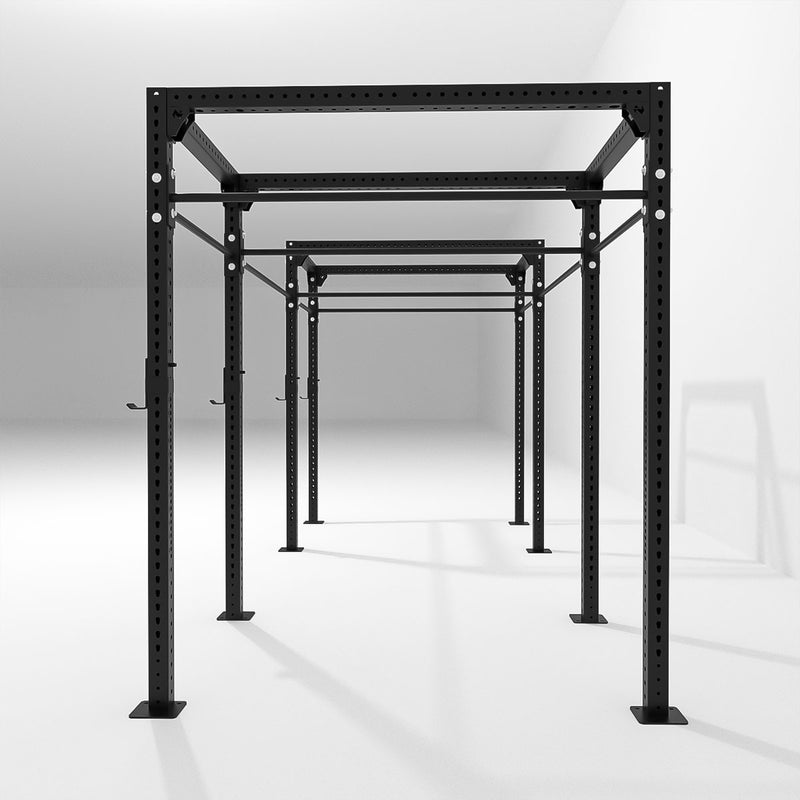 RACK CENTRAL EN CADENA CON VIGA 168"