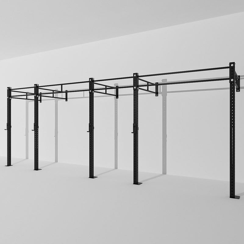 RACK DE PARED EN CADENA DOBLE BARRA 240"