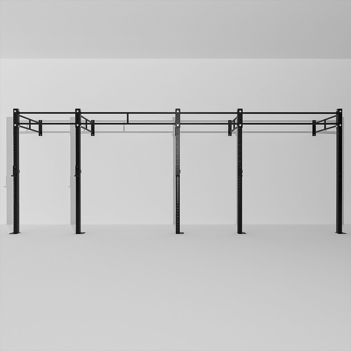 RACK DE PARED EN CADENA DOBLE BARRA 240"