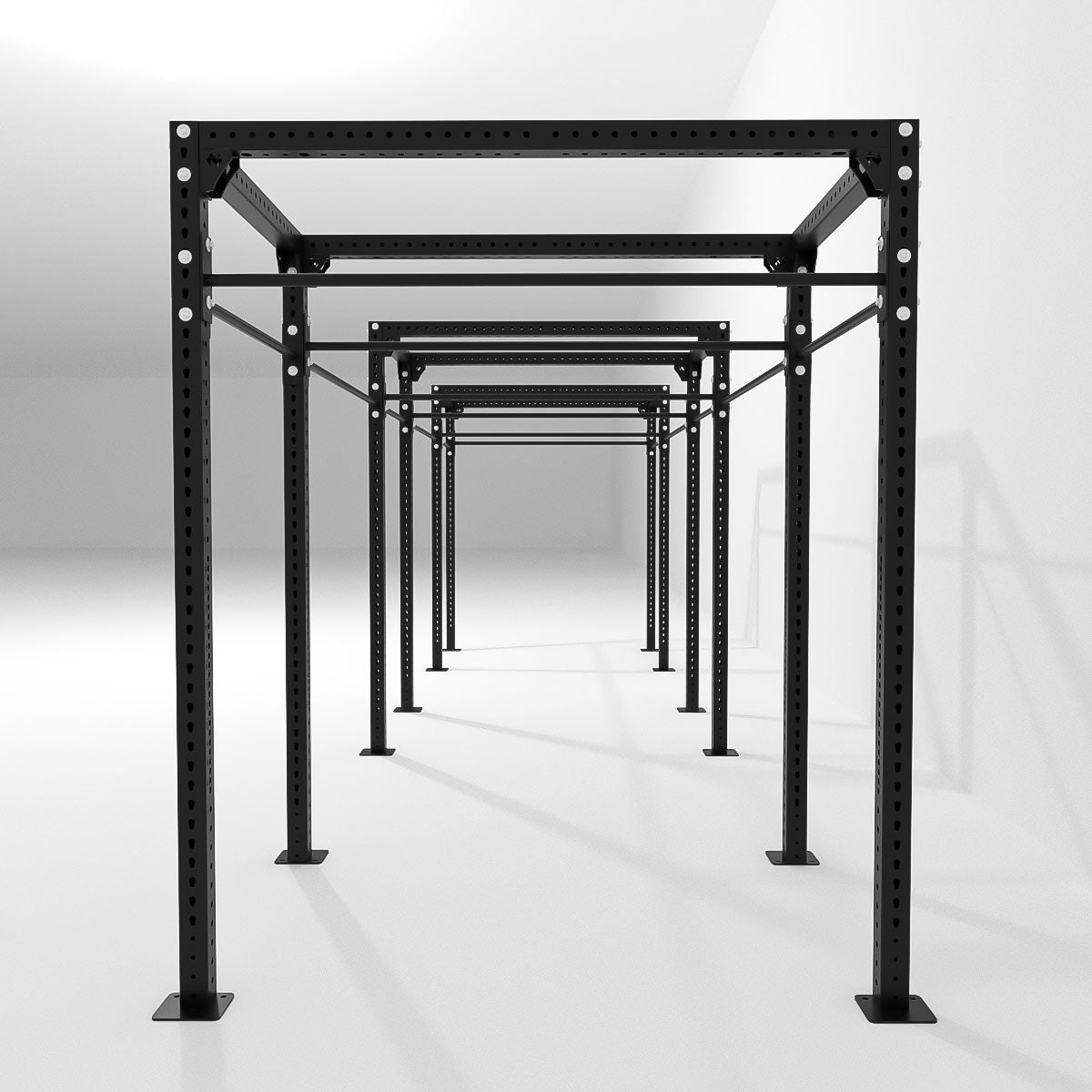 RACK CENTRAL EN CADENA CON VIGA 288"