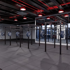 RACK CENTRAL EN CADENA CON VIGA 288"