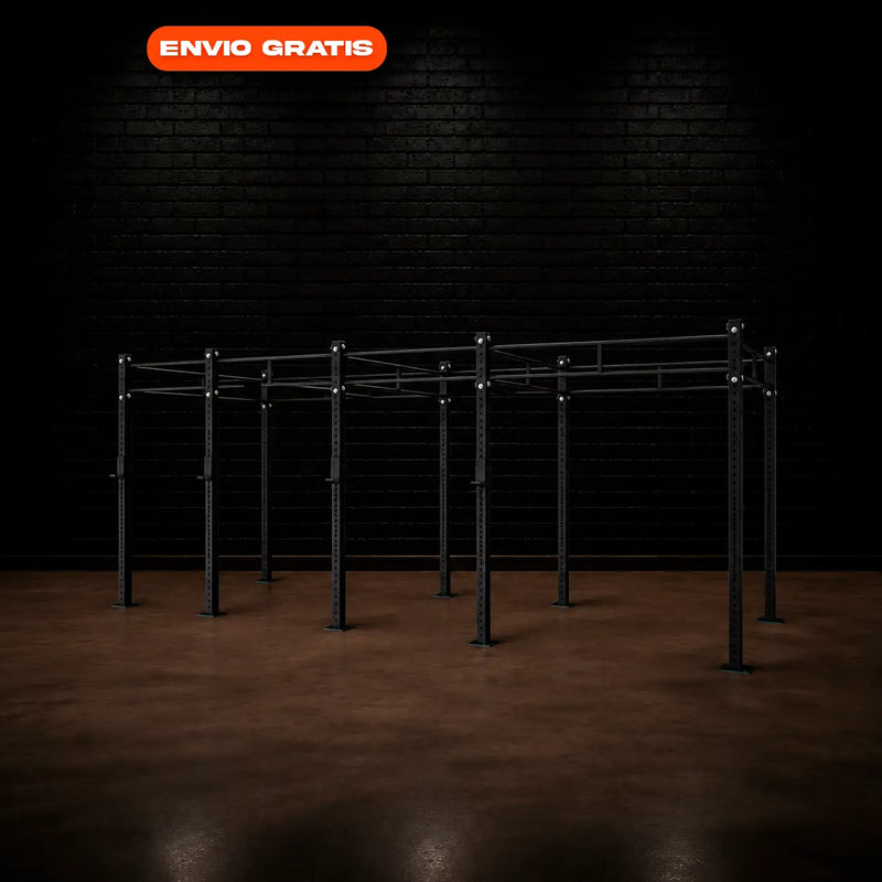 RACK CENTRAL EN CADENA, DOBLE BARRA 240"-1