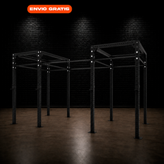 RACK CENTRAL EN CADENA CON VIGA 168"-1