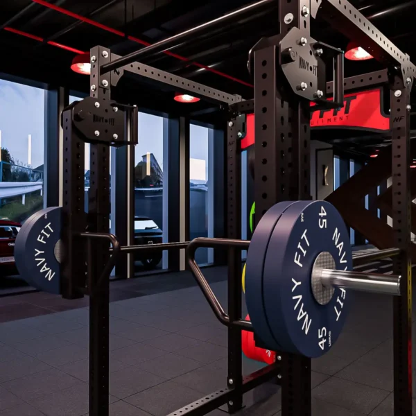 Brazos articulados 35" para gimnasios y home gym