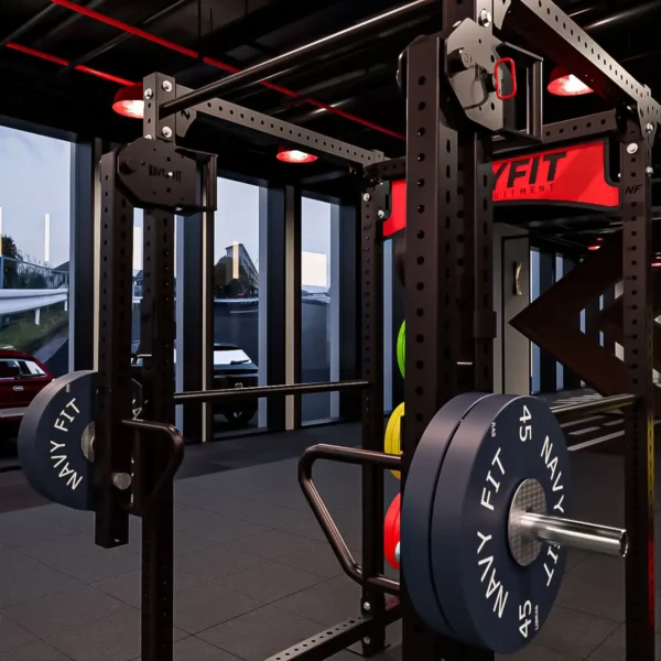 Brazo articulado Navyfit 48″ versión 2.0 con bloqueo secundario y ajuste en racks 3x3