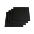 Piso de caucho Navyfit negro de 50x50 cm, con superficie antiderrapante y espesor de alto impacto.